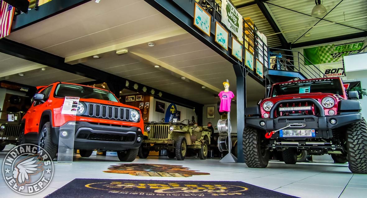 Show room jeep
