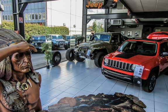 Showroom jeep