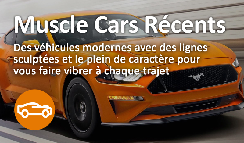 Muscle-car-moderne